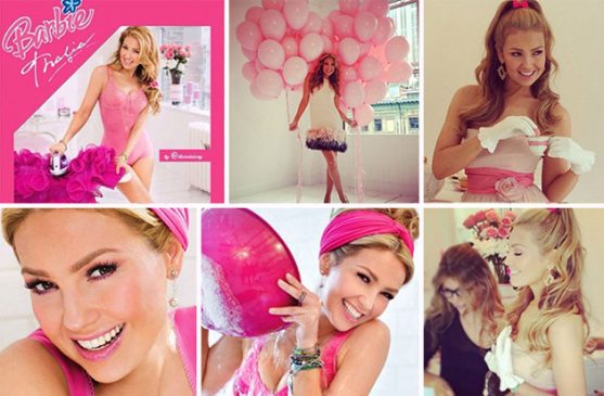 Thalia sorprende con look de Barbie en su nuevo video… Doll 557x365