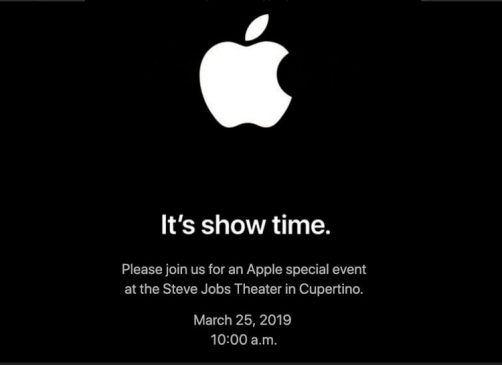 Apple anuncia su evento para 25 de Marzo, podría presentar nuevo servicio de video por streaming… Evento Apple 502x365