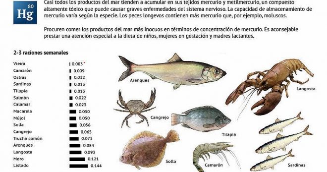 Turista se intoxicó con mercurio por comer pescado durante dos semanas en crucero de Alaska... Mercurio3 660x347