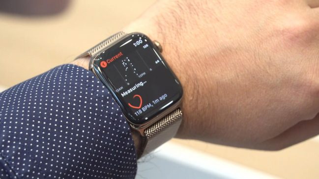 Apple trabaja en Wrist ID, un sensor biométrico para el Apple Watch… Muneca 649x365