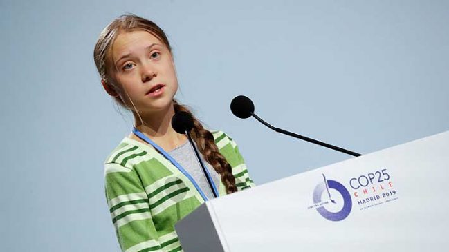 Greta Thunberg acusa a países ricos de "engañar" con metas de reducción de emisiones... Greta 649x365