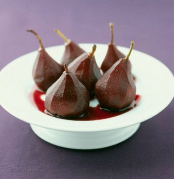 Recetas para endulzar la Navidad sin salirte de la dieta... Peras 355x365