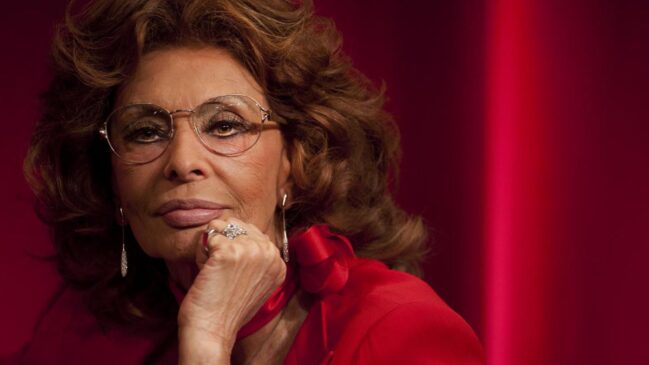 “Yo si” es mi corazón hecho música, tema central del nuevo film de Sofia Loren... Sofi 3 649x365