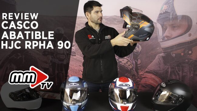 El casco modular mas compacto del mercado motociclista… Model 649x365